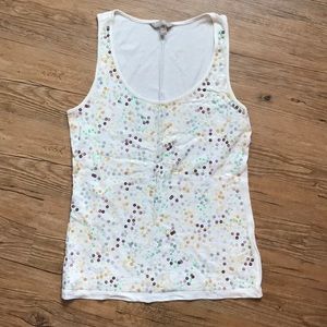 Banana Republic sequin tank